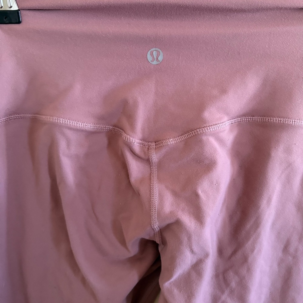 Lululemon Leggings Womens‎ S/M Mauve  Align High Rise Ankle Yoga Buttery Smooth - Picture 4 of 6